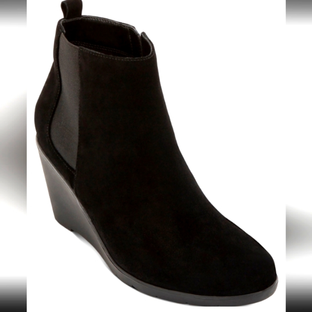 Aqua College Leila Waterproof Wedge Booties, Created for Macy's